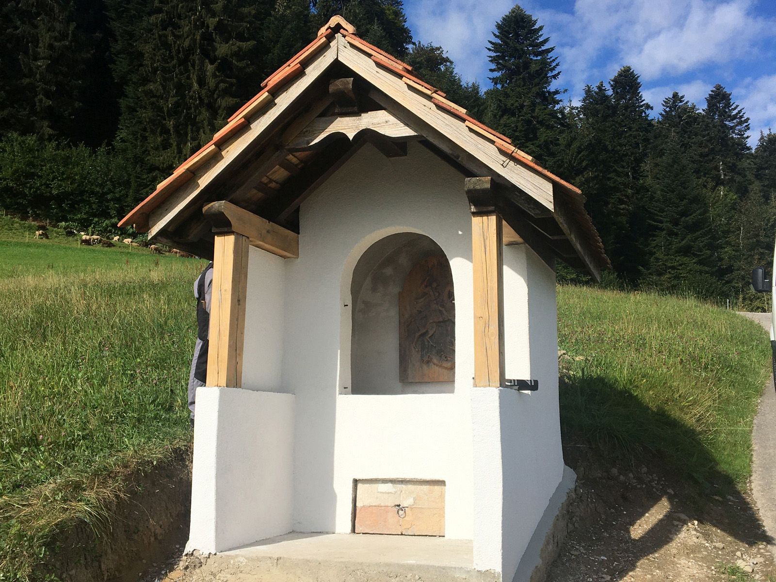 holz aufgefrischt, Kapelle